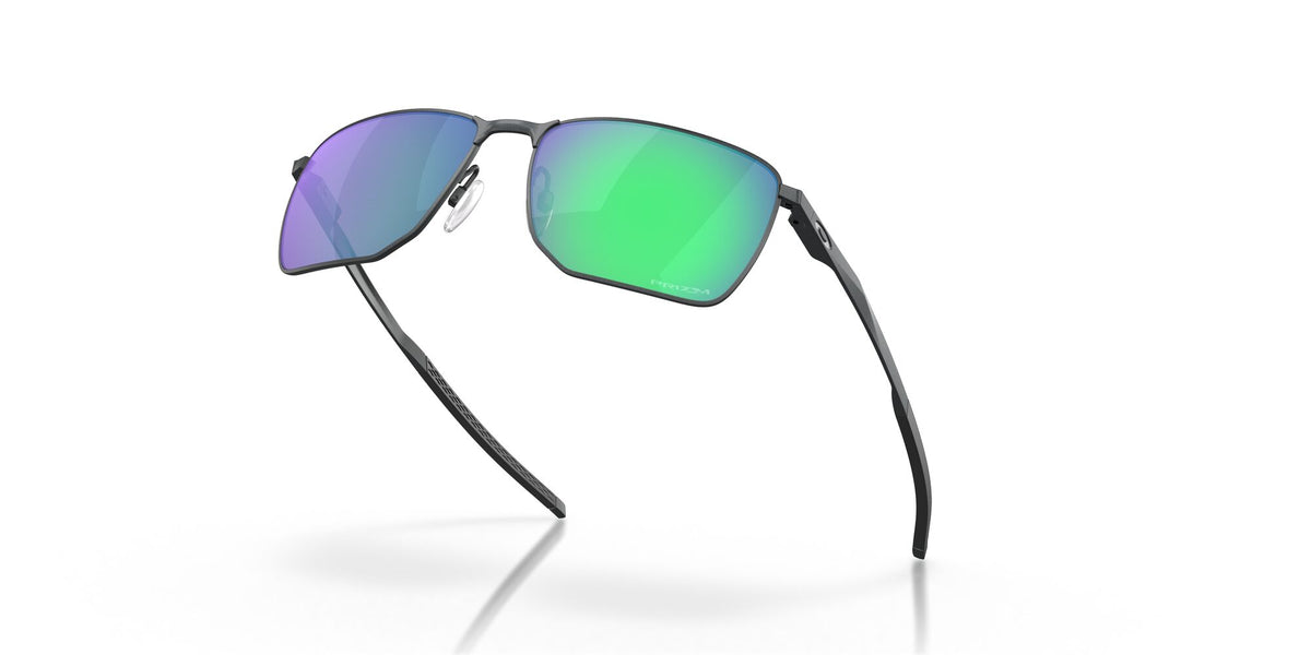 OO 4142 Oakley Ejector Satin Light Steel / Prizm Jade 58 58 / Plastic / Metal