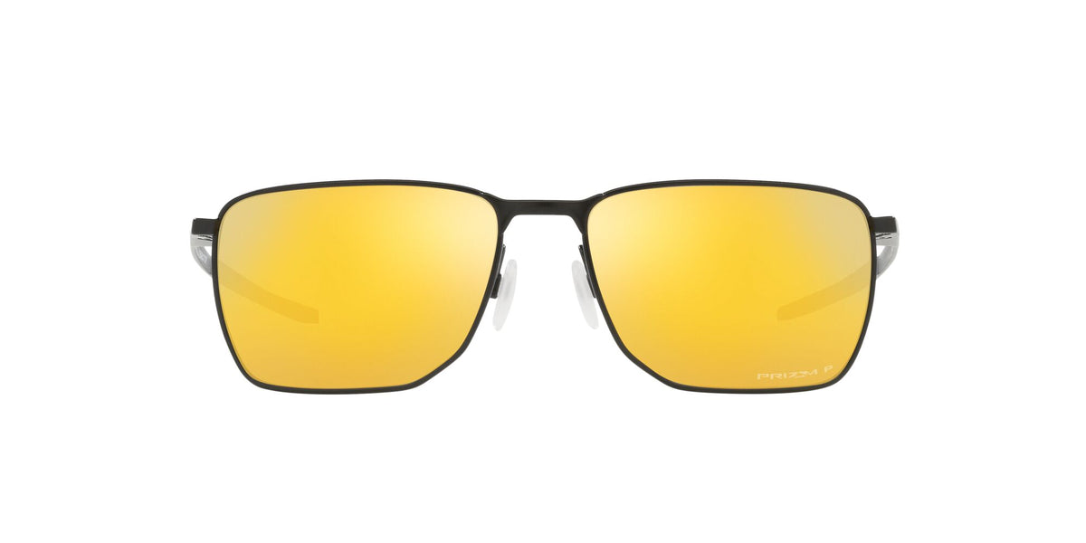 OO 4142 Oakley Ejector Satin Black / Prizm 24K Polarised 58 58 / Plastic / Metal