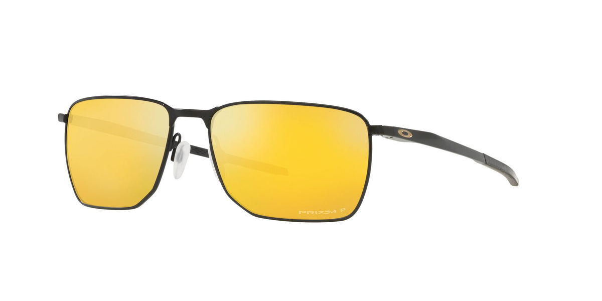OO 4142 Oakley Ejector Satin Black / Prizm 24K Polarised 58 58 / Plastic / Metal