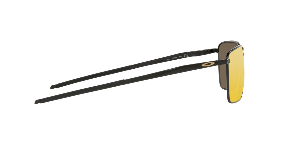OO 4142 Oakley Ejector Satin Black / Prizm 24K Polarised 58 58 / Plastic / Metal