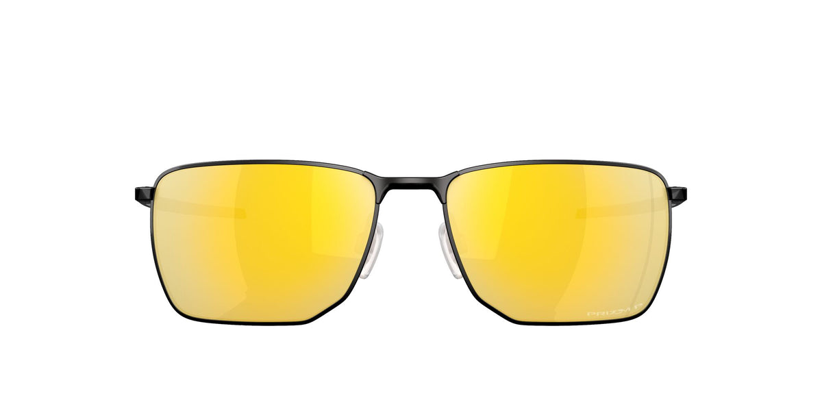 OO 4142 Oakley Ejector Satin Black / Prizm 24K Polarised 58 58 / Plastic / Metal