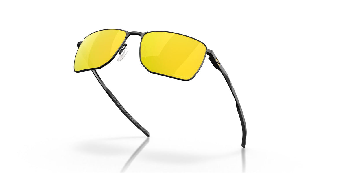 OO 4142 Oakley Ejector Satin Black / Prizm 24K Polarised 58 58 / Plastic / Metal