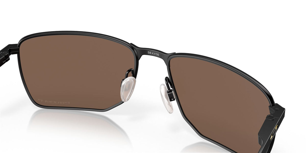 OO 4142 Oakley Ejector Satin Black / Prizm 24K Polarised 58 58 / Plastic / Metal