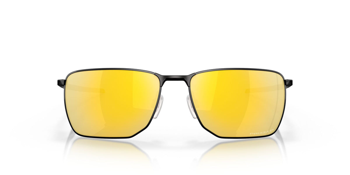 OO 4142 Oakley Ejector Satin Black / Prizm 24K Polarised 58 58 / Plastic / Metal