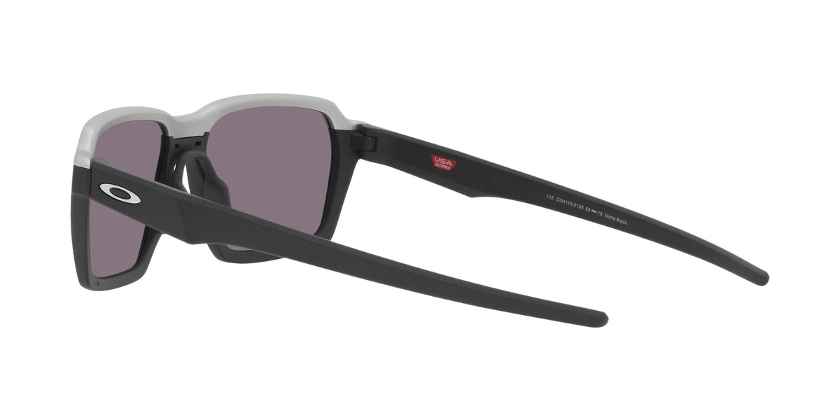 OO 4143 Oakley Parlay Matte Black /  Prizm Grey 58 / Plastic / Plastic