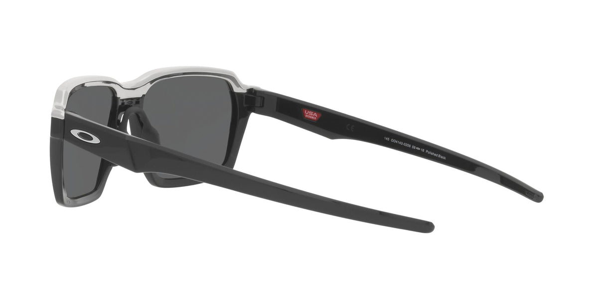 Oakley Parlay 0OO4143 414302 58 Polished Black / Prizm Black 58 / Plastic / Plastic