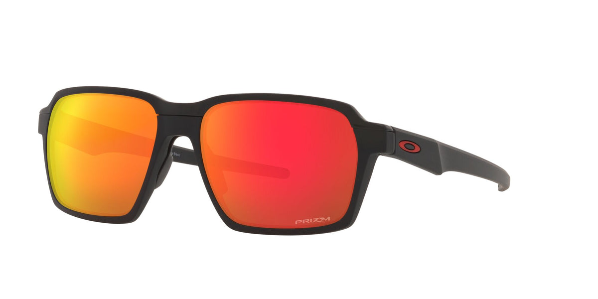 Oakley Parlay 0OO4143 414303 58 Matte Black / Prizm Ruby 58 / Plastic / Plastic