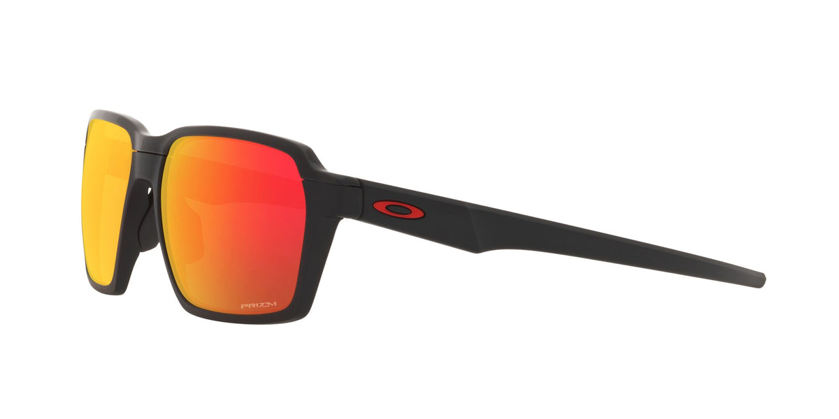 Oakley Parlay 0OO4143 414303 58 Matte Black / Prizm Ruby 58 / Plastic / Plastic