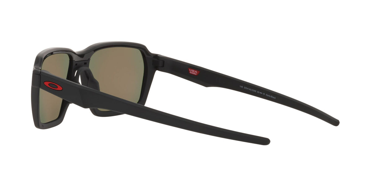Oakley Parlay 0OO4143 414303 58 Matte Black / Prizm Ruby 58 / Plastic / Plastic