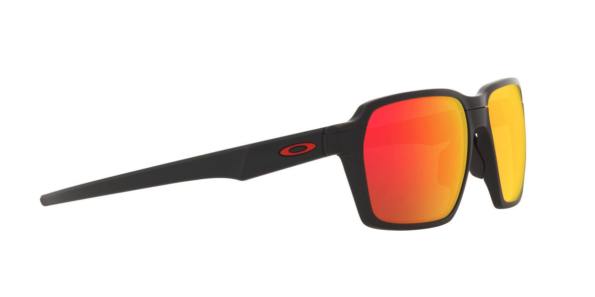 Oakley Parlay 0OO4143 414303 58 Matte Black / Prizm Ruby 58 / Plastic / Plastic