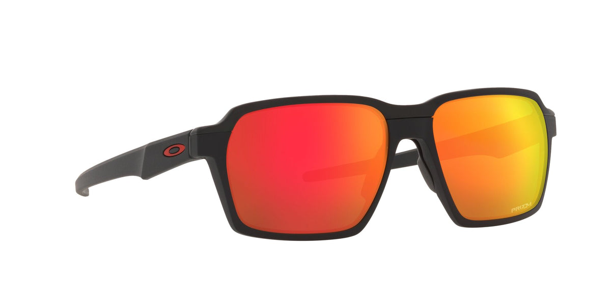 Oakley Parlay 0OO4143 414303 58 Matte Black / Prizm Ruby 58 / Plastic / Plastic