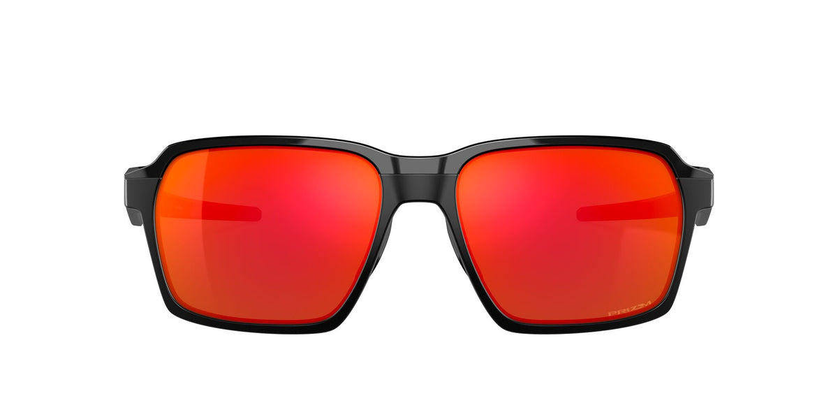 Oakley Parlay 0OO4143 414303 58 Matte Black / Prizm Ruby 58 / Plastic / Plastic