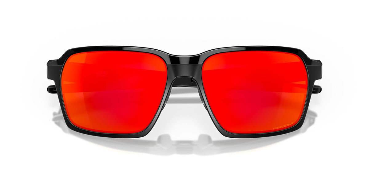 Oakley Parlay 0OO4143 414303 58 Matte Black / Prizm Ruby 58 / Plastic / Plastic