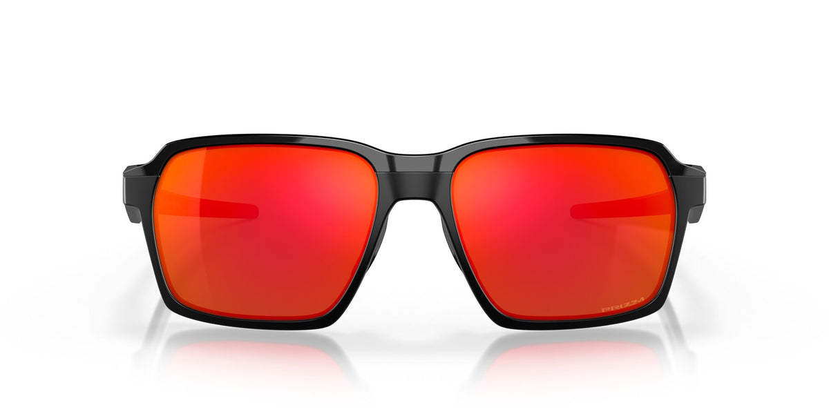 Oakley Parlay 0OO4143 414303 58 Matte Black / Prizm Ruby 58 / Plastic / Plastic
