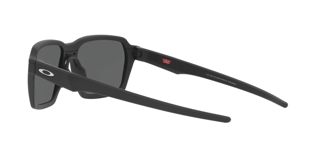 Oakley Parlay 0OO4143 414304 58 Matte Black / Prizm Black Polarized 58 / Plastic / Plastic