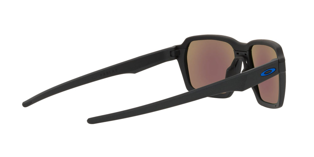 Oakley Parlay 0OO4143 414305 58 Steel / Prizm Sapphire Polarized 58 / Plastic / Plastic