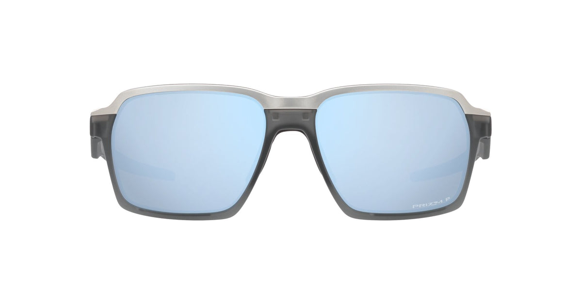 Oakley Parlay 0OO4143 414312 58 Matte Grey Smoke / Prizm Deep Water Polarized 58 / Plastic / Plastic