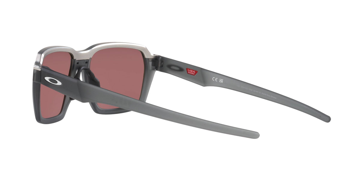 Oakley Parlay 0OO4143 414312 58 Matte Grey Smoke / Prizm Deep Water Polarized 58 / Plastic / Plastic