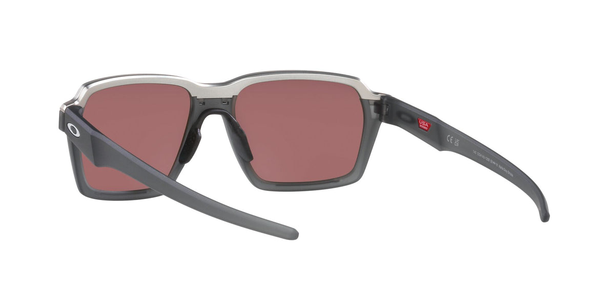 Oakley Parlay 0OO4143 414312 58 Matte Grey Smoke / Prizm Deep Water Polarized 58 / Plastic / Plastic
