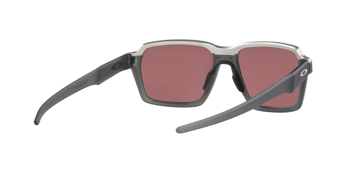 Oakley Parlay 0OO4143 414312 58 Matte Grey Smoke / Prizm Deep Water Polarized 58 / Plastic / Plastic