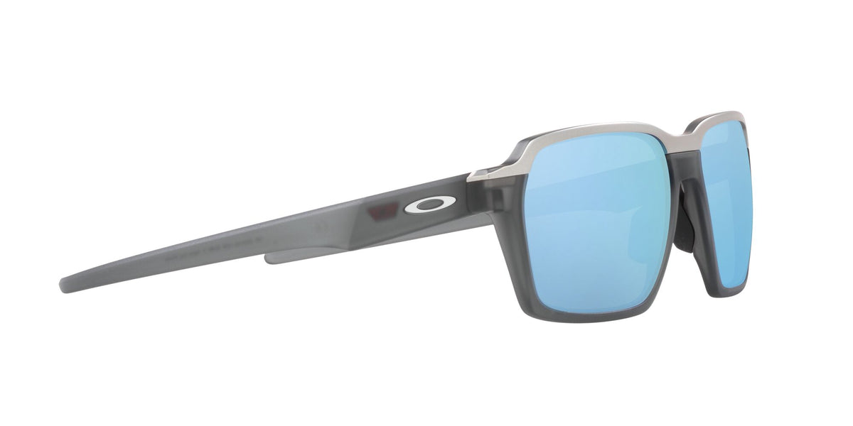 Oakley Parlay 0OO4143 414312 58 Matte Grey Smoke / Prizm Deep Water Polarized 58 / Plastic / Plastic