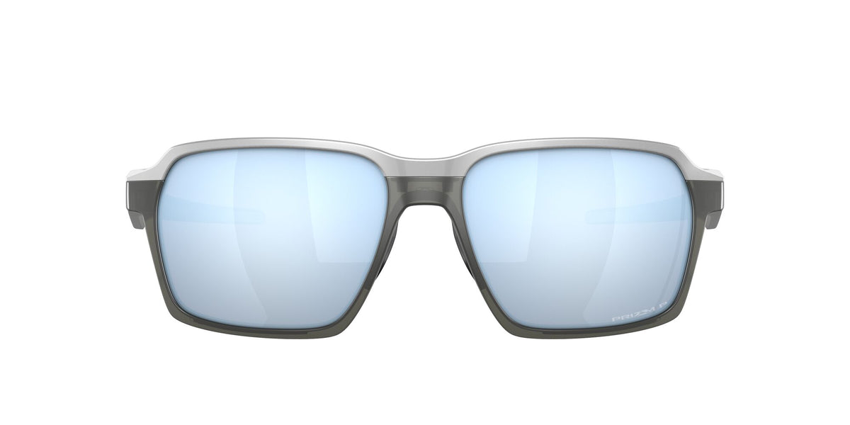 Oakley Parlay 0OO4143 414312 58 Matte Grey Smoke / Prizm Deep Water Polarized 58 / Plastic / Plastic