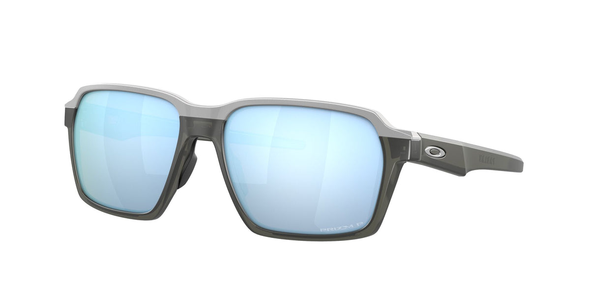 Oakley Parlay 0OO4143 414312 58 Matte Grey Smoke / Prizm Deep Water Polarized 58 / Plastic / Plastic