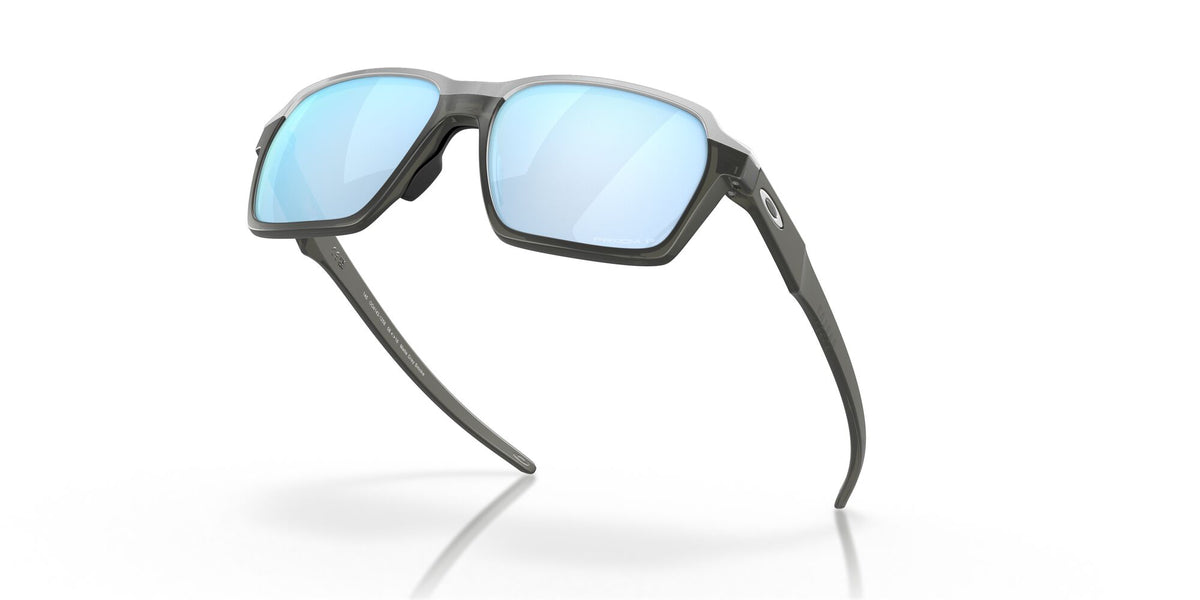 Oakley Parlay 0OO4143 414312 58 Matte Grey Smoke / Prizm Deep Water Polarized 58 / Plastic / Plastic
