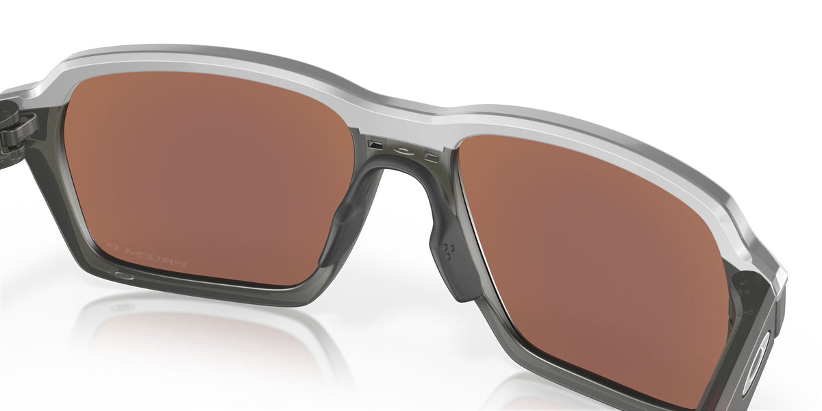 Oakley Parlay 0OO4143 414312 58 Matte Grey Smoke / Prizm Deep Water Polarized 58 / Plastic / Plastic