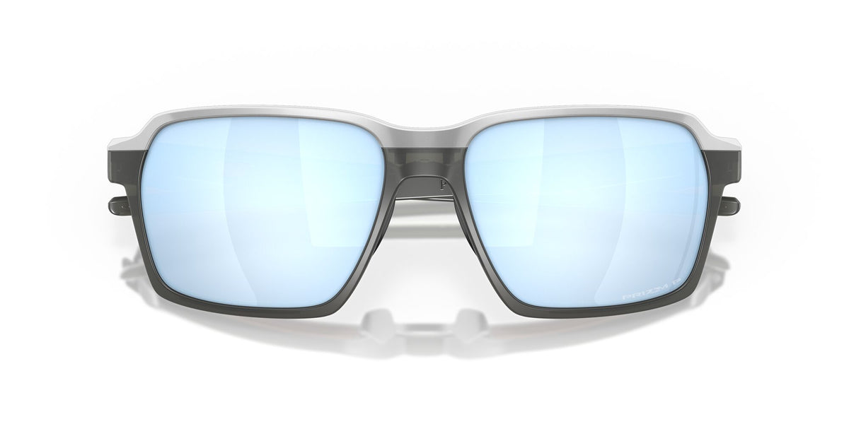 Oakley Parlay 0OO4143 414312 58 Matte Grey Smoke / Prizm Deep Water Polarized 58 / Plastic / Plastic
