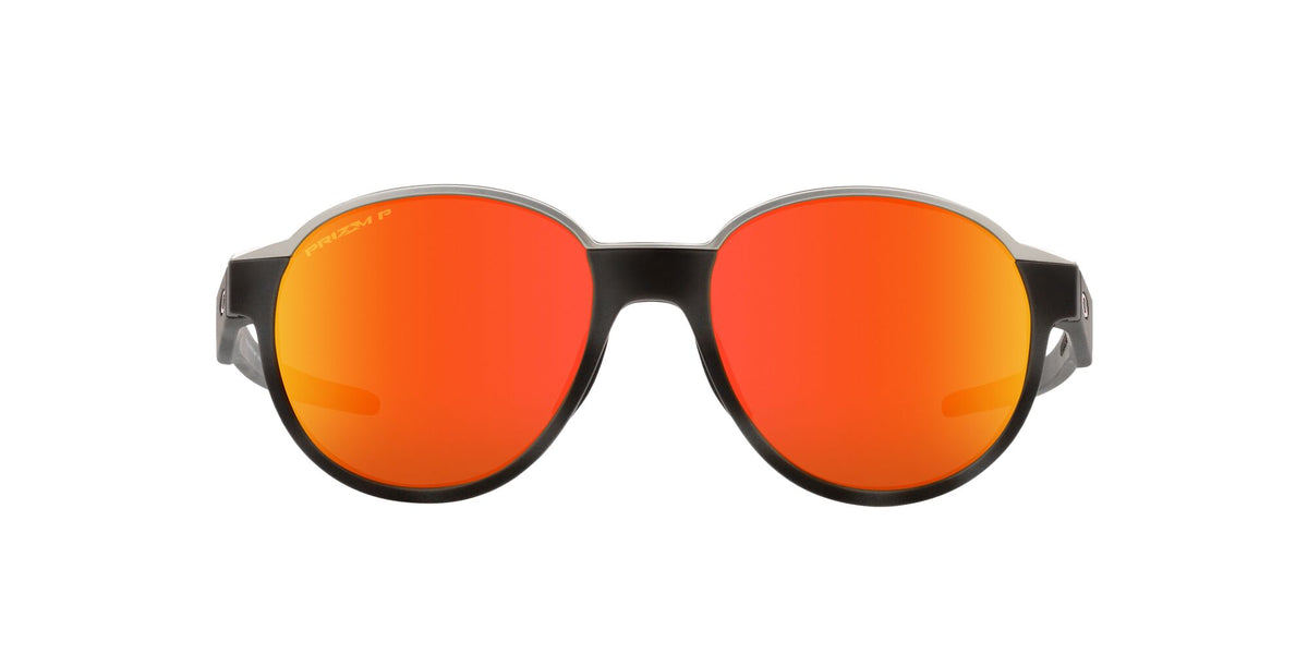 OO 4144F Oakley Coinflip (A) Matte Black Camo / Prizm Ruby Polarised 56 56 / Plastic / Plastic