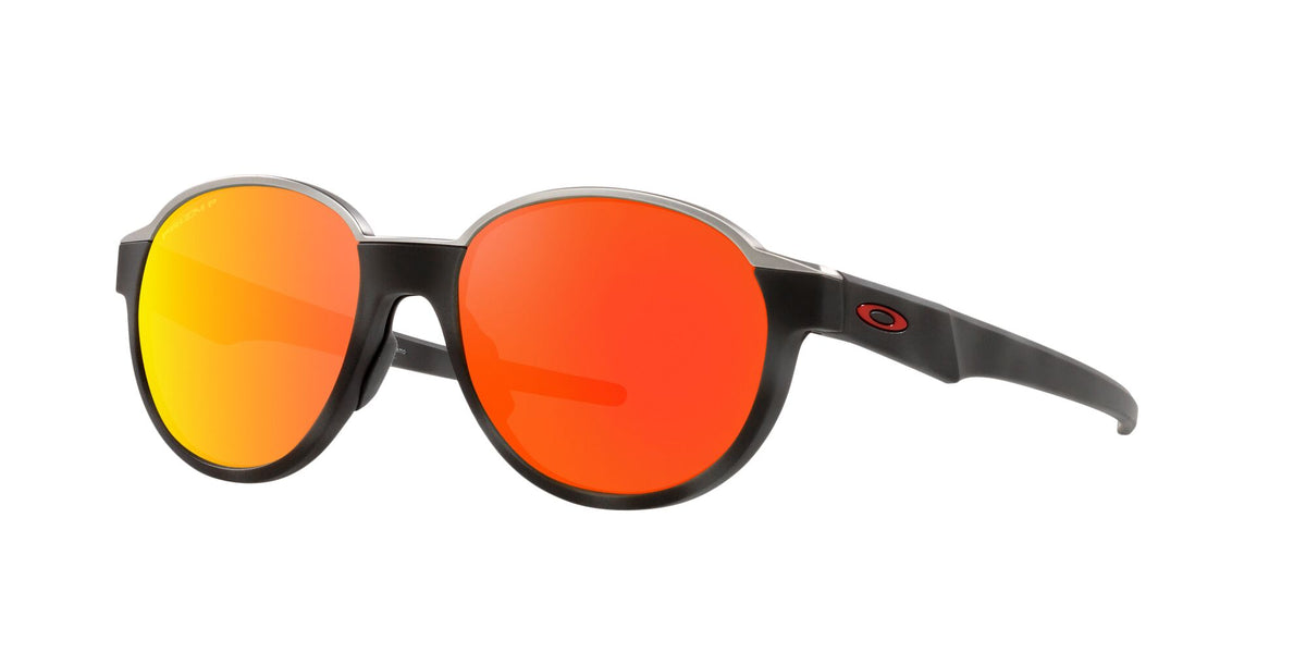 OO 4144F Oakley Coinflip (A) Matte Black Camo / Prizm Ruby Polarised 56 56 / Plastic / Plastic