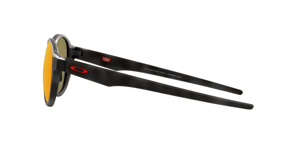 OO 4144F Oakley Coinflip (A) Matte Black Camo / Prizm Ruby Polarised 56 56 / Plastic / Plastic