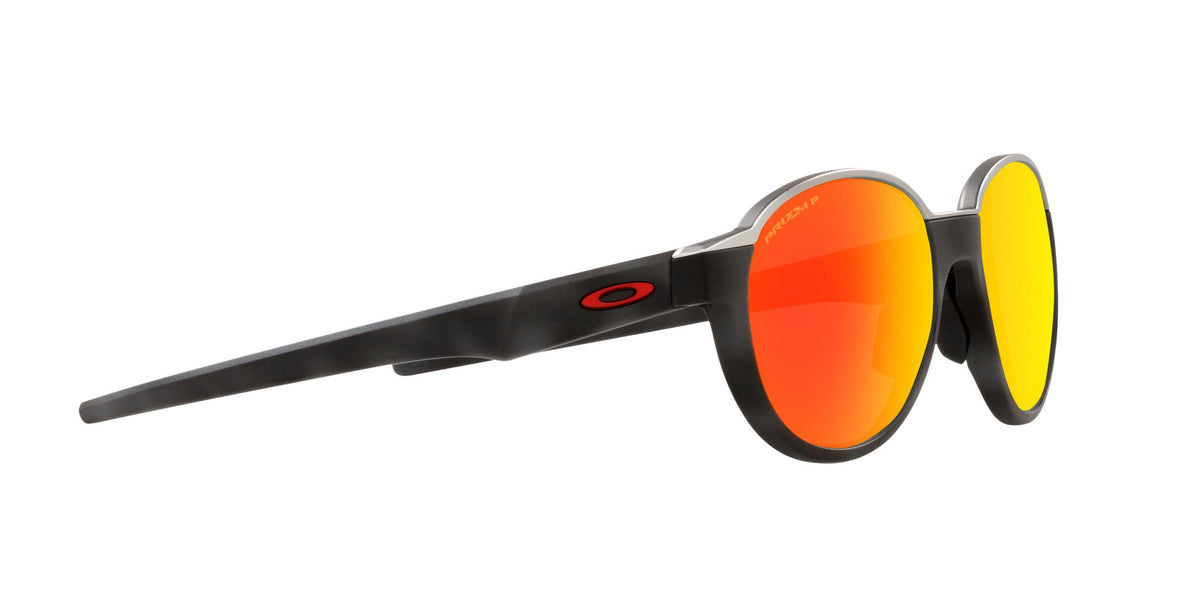 OO 4144F Oakley Coinflip (A) Matte Black Camo / Prizm Ruby Polarised 56 56 / Plastic / Plastic