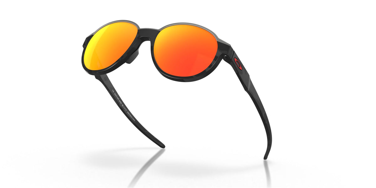 OO 4144F Oakley Coinflip (A) Matte Black Camo / Prizm Ruby Polarised 56 56 / Plastic / Plastic