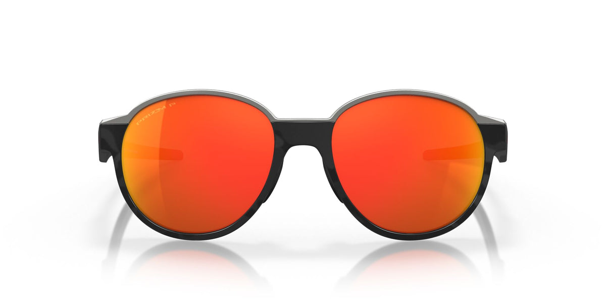 OO 4144F Oakley Coinflip (A) Matte Black Camo / Prizm Ruby Polarised 56 56 / Plastic / Plastic