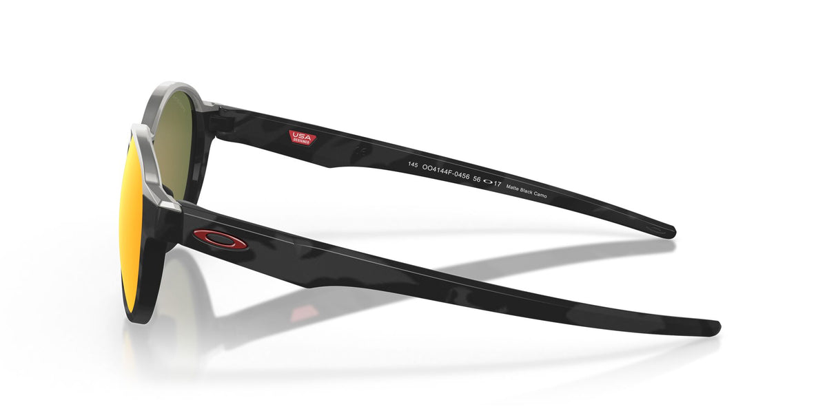 OO 4144F Oakley Coinflip (A) Matte Black Camo / Prizm Ruby Polarised 56 56 / Plastic / Plastic