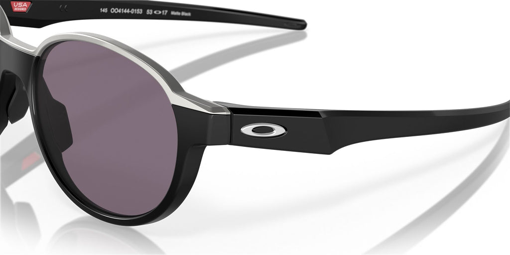 OO 4144 Oakley Coinflip Matte Black / Prizm Grey 53 53 / Plastic / Plastic