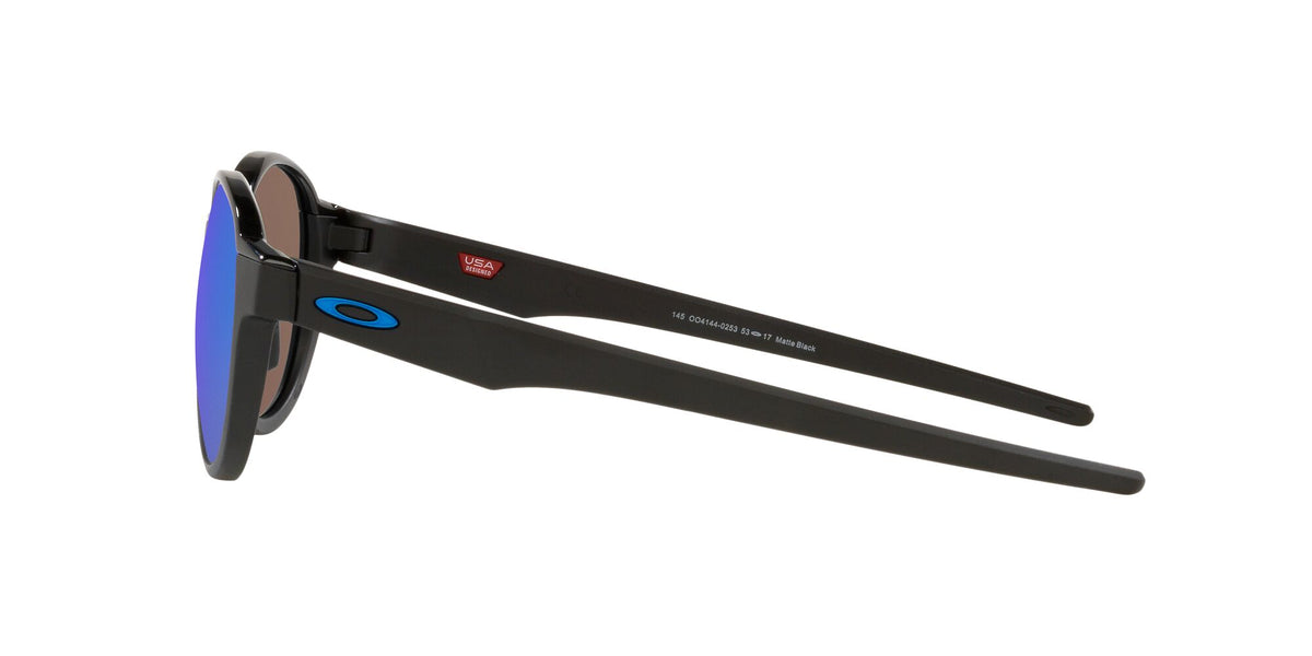 OO 4144 Oakley Coinflip Matte Black /  Prizm Sapphire 53 / Plastic / Plastic