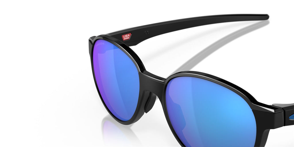 OO 4144 Oakley Coinflip Matte Black /  Prizm Sapphire 53 / Plastic / Plastic