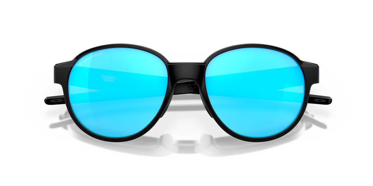OO 4144 Oakley Coinflip Matte Black /  Prizm Sapphire 53 / Plastic / Plastic