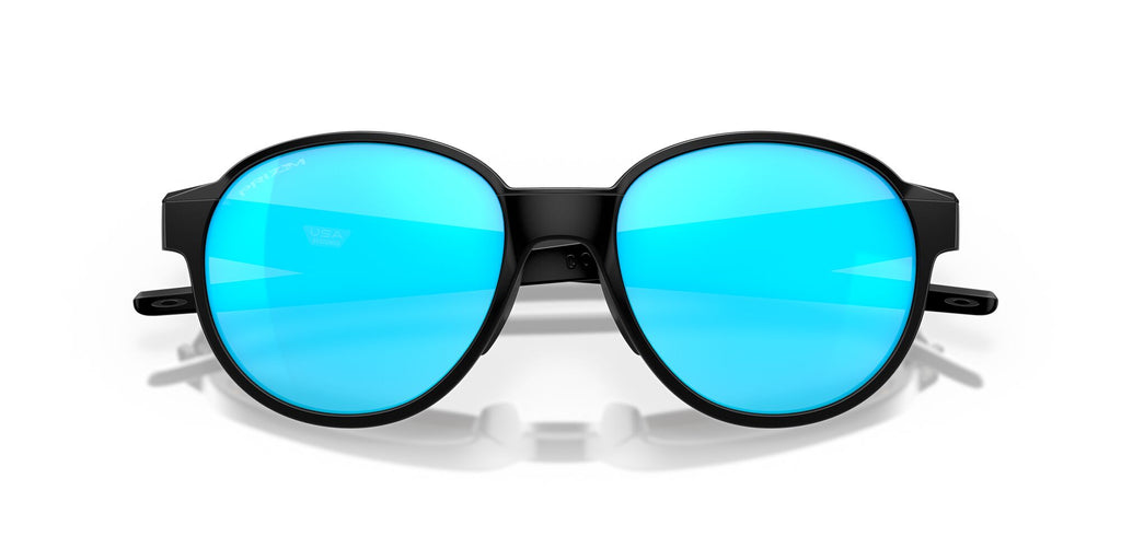 OO 4144 Oakley Coinflip Matte Black /  Prizm Sapphire 53 / Plastic / Plastic
