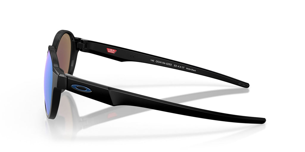 OO 4144 Oakley Coinflip Matte Black /  Prizm Sapphire 53 / Plastic / Plastic