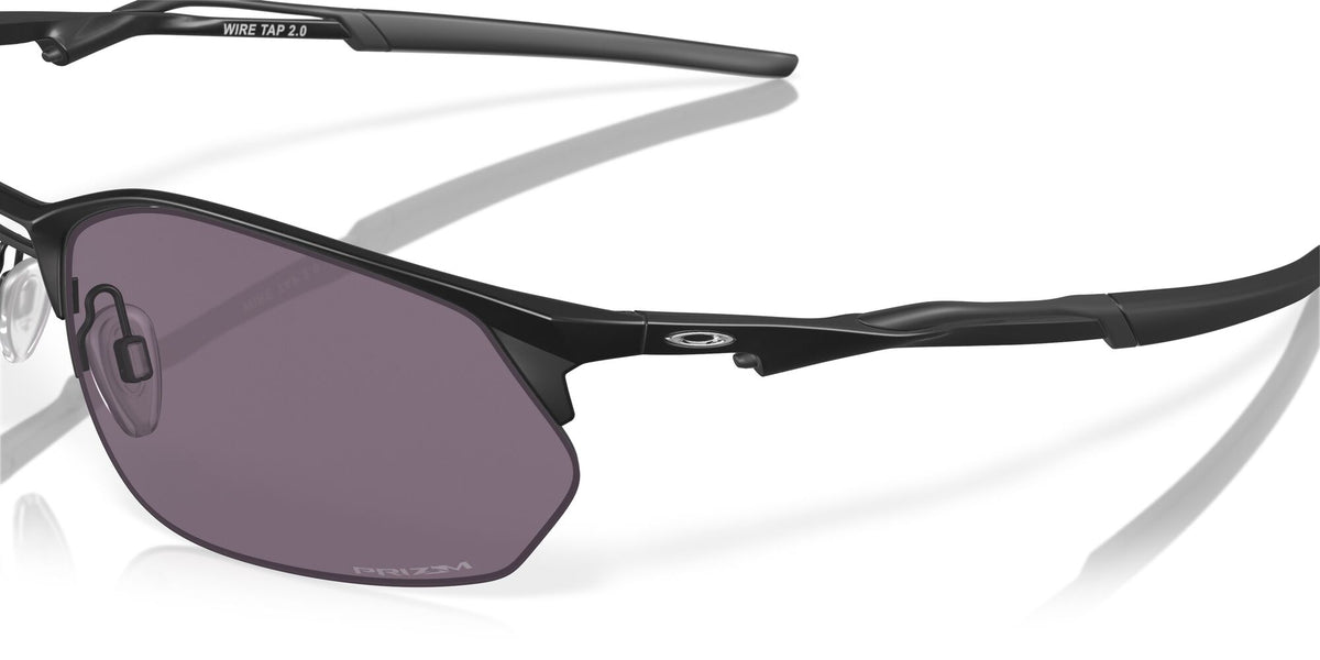 Oakley Wire Tap 2.0 0OO4145 414501 60 Satin Black / Prizm Grey 60