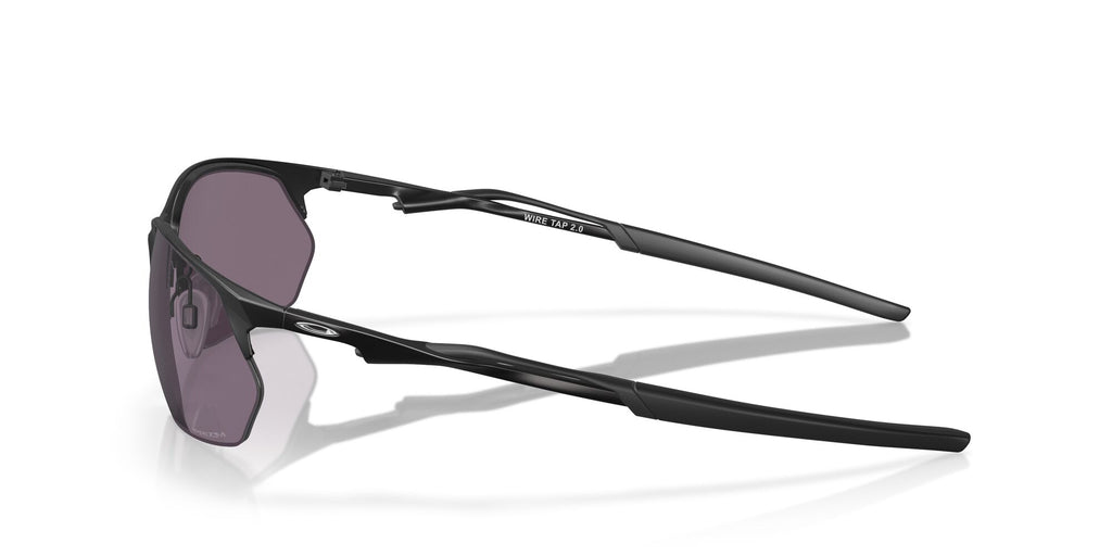 Oakley Wire Tap 2.0 0OO4145 414501 60 Satin Black / Prizm Grey 60