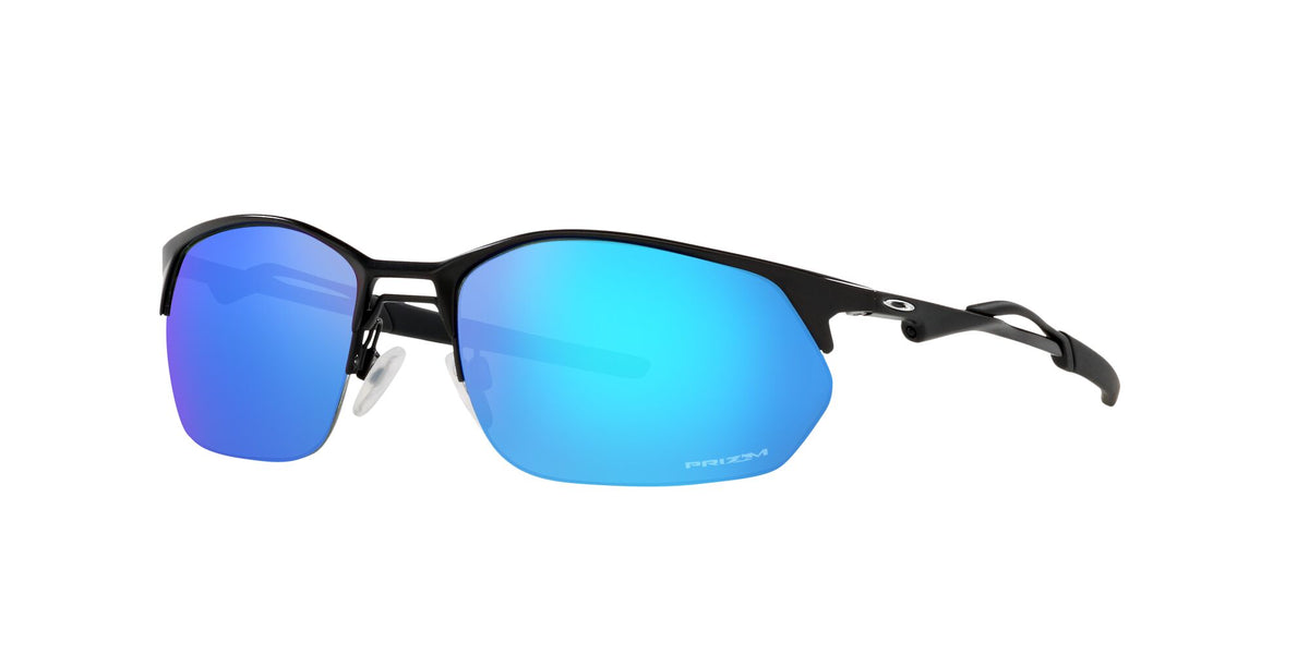 Oakley Wire Tap 2.0 0OO4145 414504 60 Satin Black / Prizm Sapphire 60