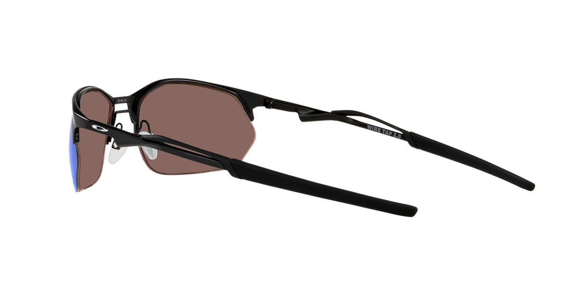 Oakley Wire Tap 2.0 0OO4145 414504 60 Satin Black / Prizm Sapphire 60