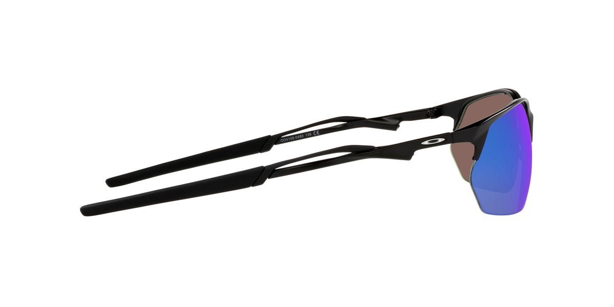 Oakley Wire Tap 2.0 0OO4145 414504 60 Satin Black / Prizm Sapphire 60