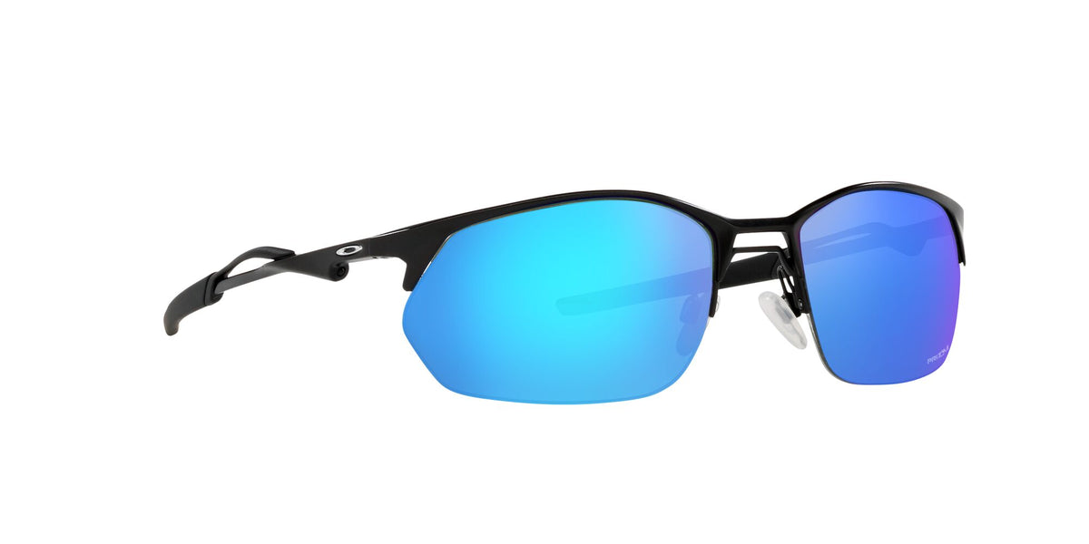 Oakley Wire Tap 2.0 0OO4145 414504 60 Satin Black / Prizm Sapphire 60