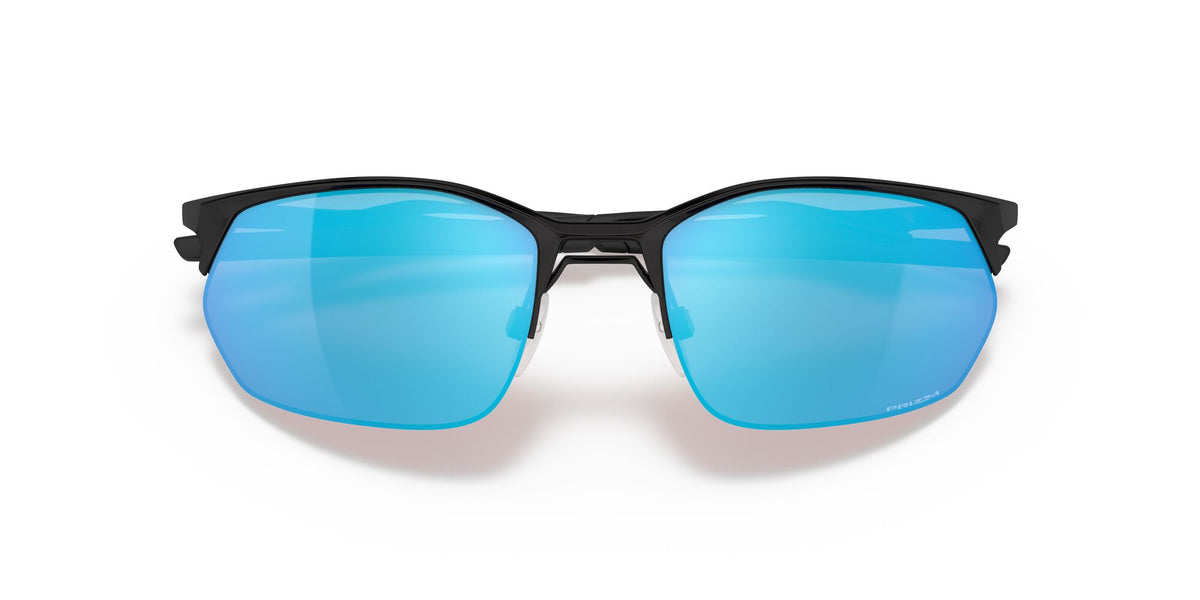 Oakley Wire Tap 2.0 0OO4145 414504 60 Satin Black / Prizm Sapphire 60